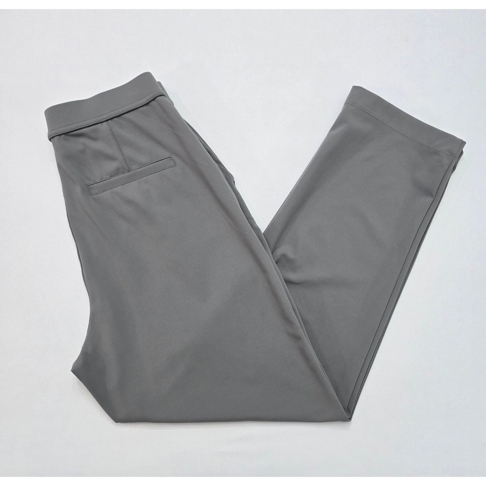 Halara Softlyzero Plush HaloTek Air Pants Gray Pleated Straight Leg Women Small